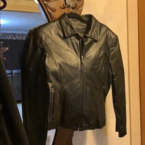 Women’s Wilson Black Leather Jacket- Size Large